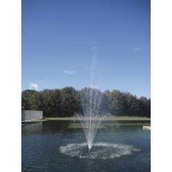 Fontänenaufsatz Vulkan 43 - 3 Silber