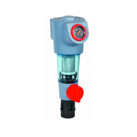 5/4" Rückspülbarer Hauswasser-Filter inkl. Anschlussstück