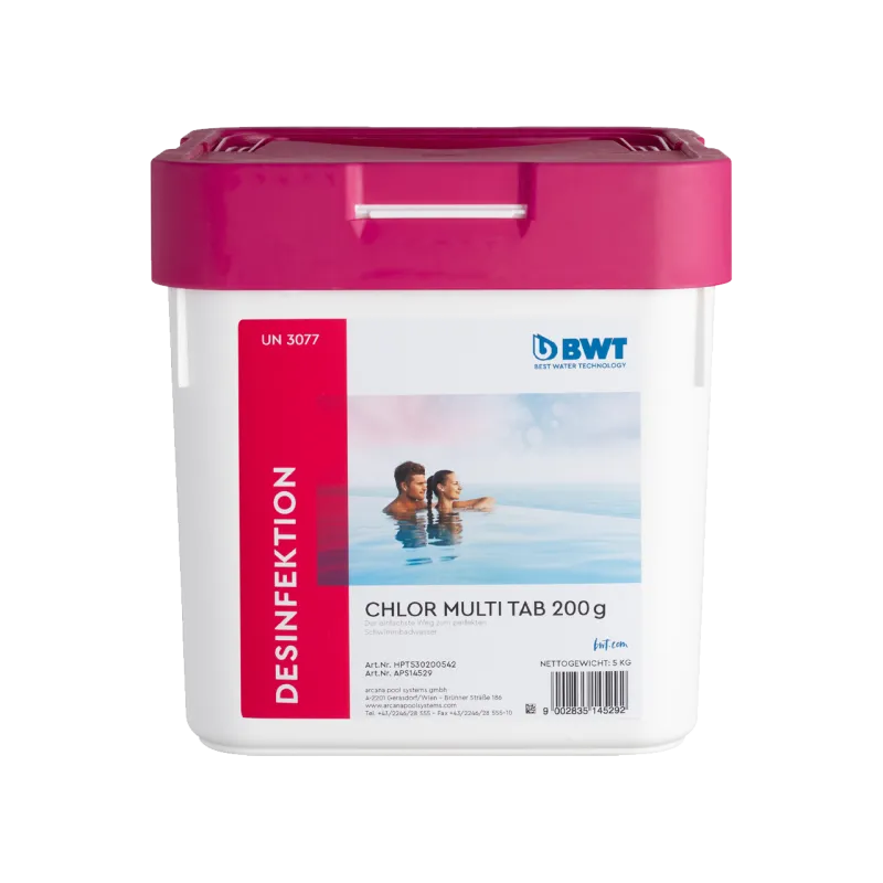 BWT - Chlor Multi Tab 200g - 5kg BWT - Chlor Multi Tab 200g - 5kg